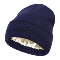 Winter hat with silk lining - Noor