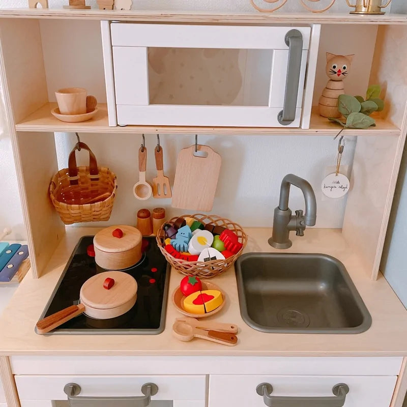 Wooden Children's Kitchen Toy – CooknTimber