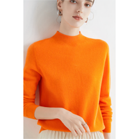 Luxurious knitted cashmere sweater for women - Evelina