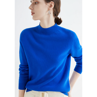 Luxurious knitted cashmere sweater for women - Evelina