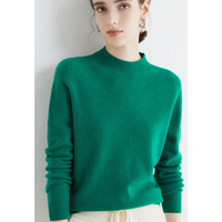Luxurious knitted cashmere sweater for women - Evelina