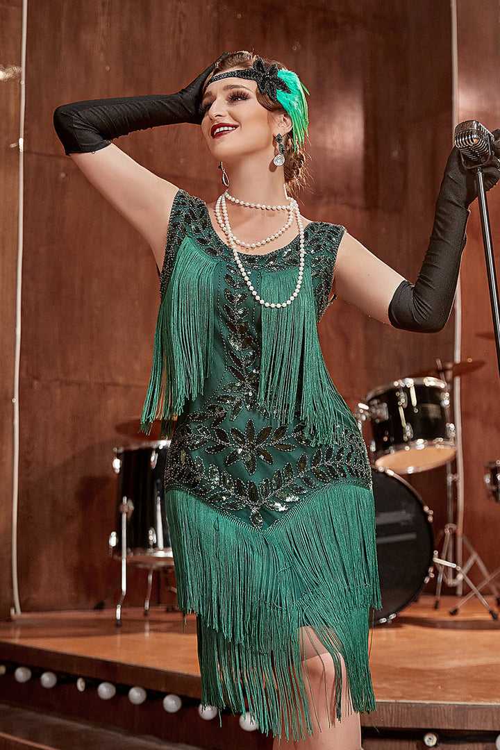 Glamorous 1920s Charleston Dress - Amelia