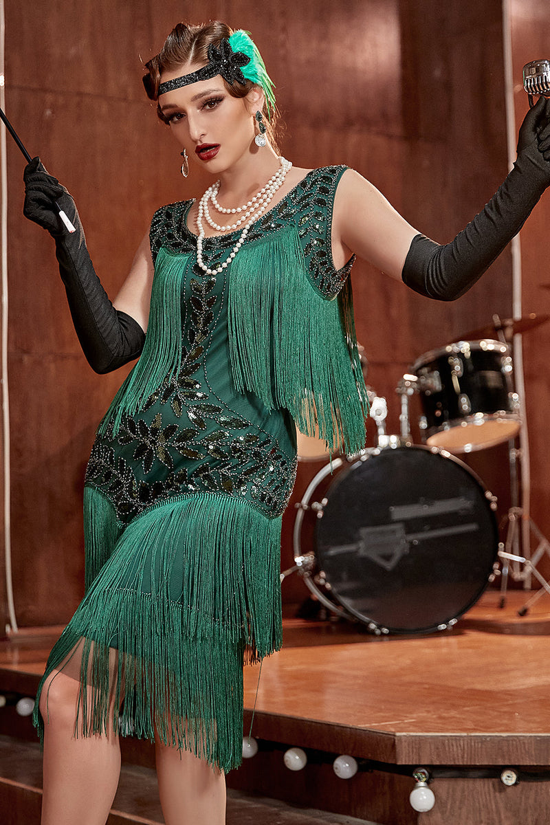 Glamorous 1920s Charleston Dress - Amelia