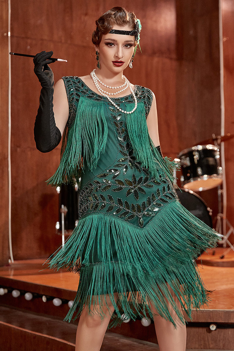 Glamorous 1920s Charleston Dress - Amelia