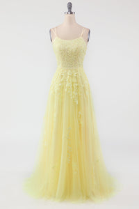 Fashionable tulle ball gown with appliqués - Victoria