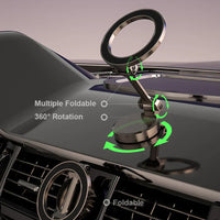 360° Foldable Magnetic Phone Holder for Car - Stable & Adjustable