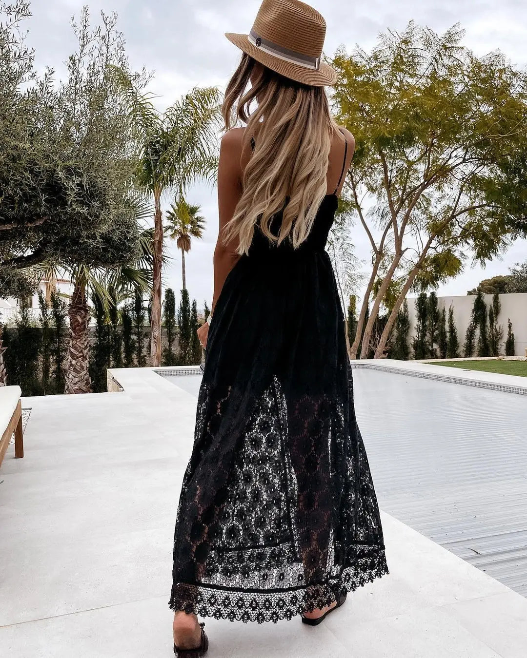 Casual Linen Jumpsuit with Loose Fit – Noralie