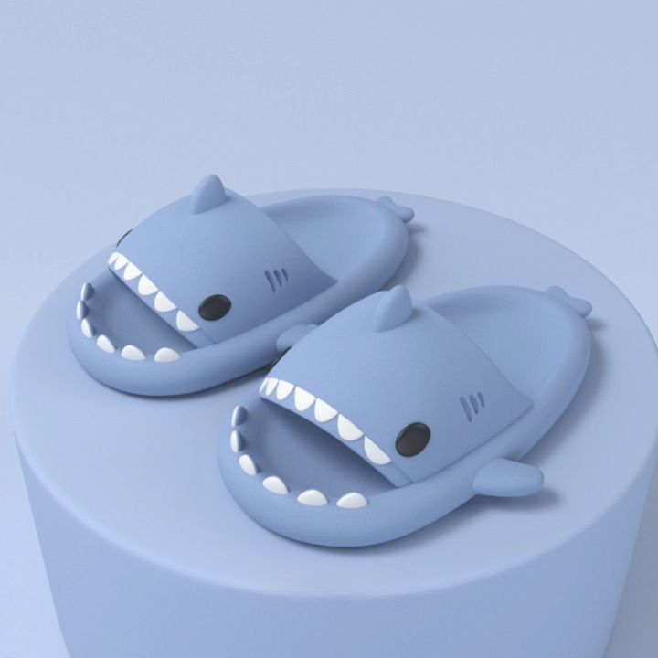 Pantuflas Trendy SoftSteps Sharkies – Suaves, Amortiguadoras