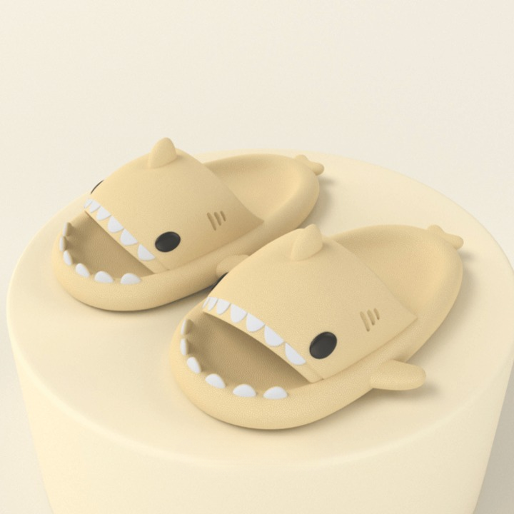 Pantuflas Trendy SoftSteps Sharkies – Suaves, Amortiguadoras