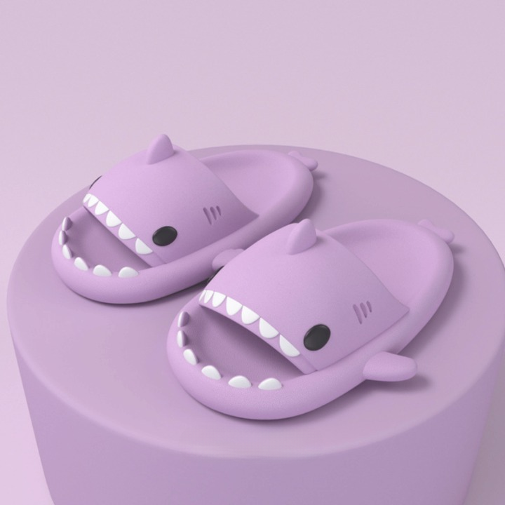 Pantuflas Trendy SoftSteps Sharkies – Suaves, Amortiguadoras