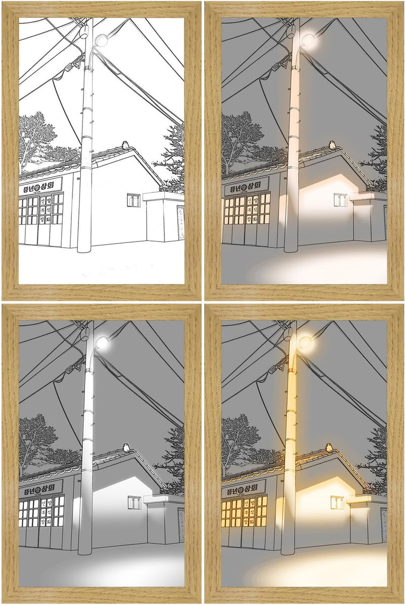 LED Leuchtenbild – Luminza