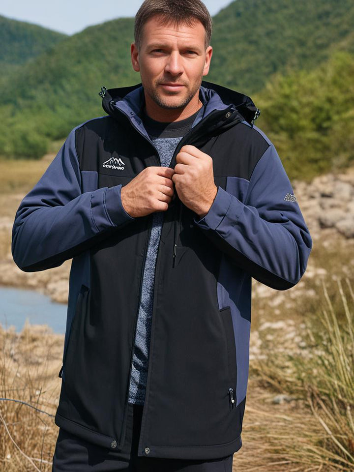Herren-Outdoorjacke mit Kapuze – Roderik