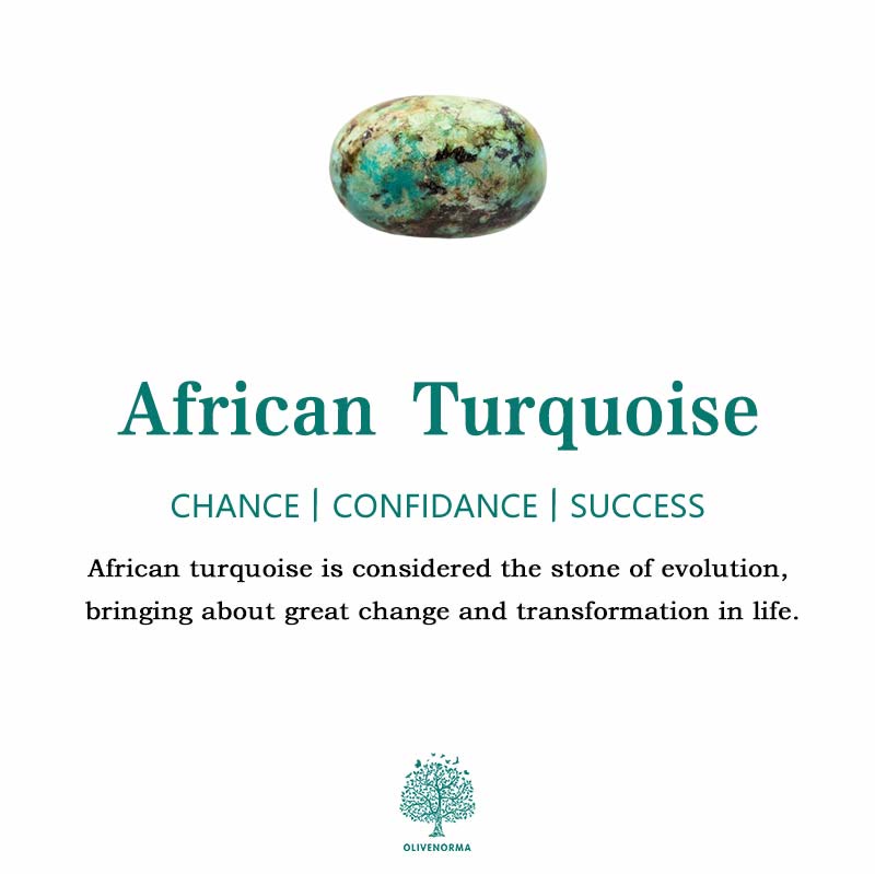 Afrikansk turkis- og tigerøyearmbånd - Naya
