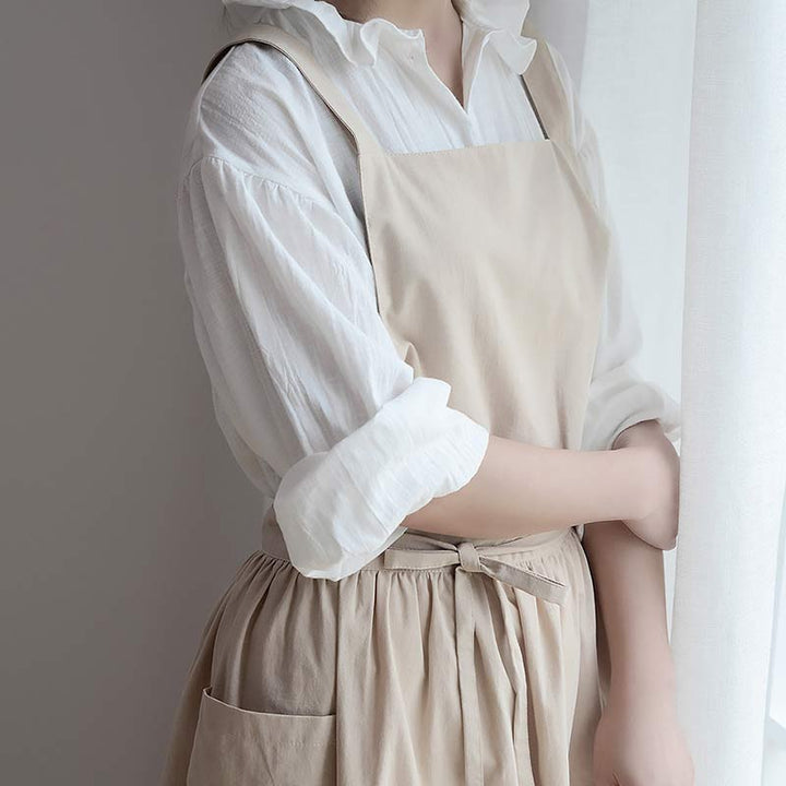 Waterproof Cotton Apron with Practical Pockets – ChefMate