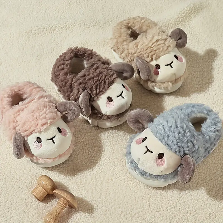 Sweet Fluffy Slippers for Children - FluffySteps
