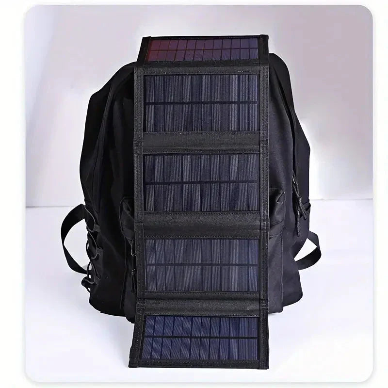 Sammenklappelig solcelle-powerbank - SolarMate