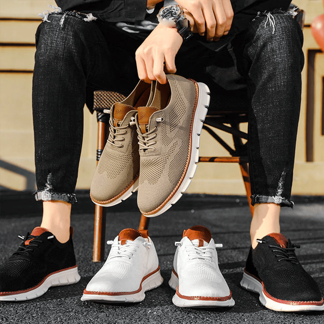 Åndbare & ultrakomfortable herresneakers i minimalistisk design – Elias