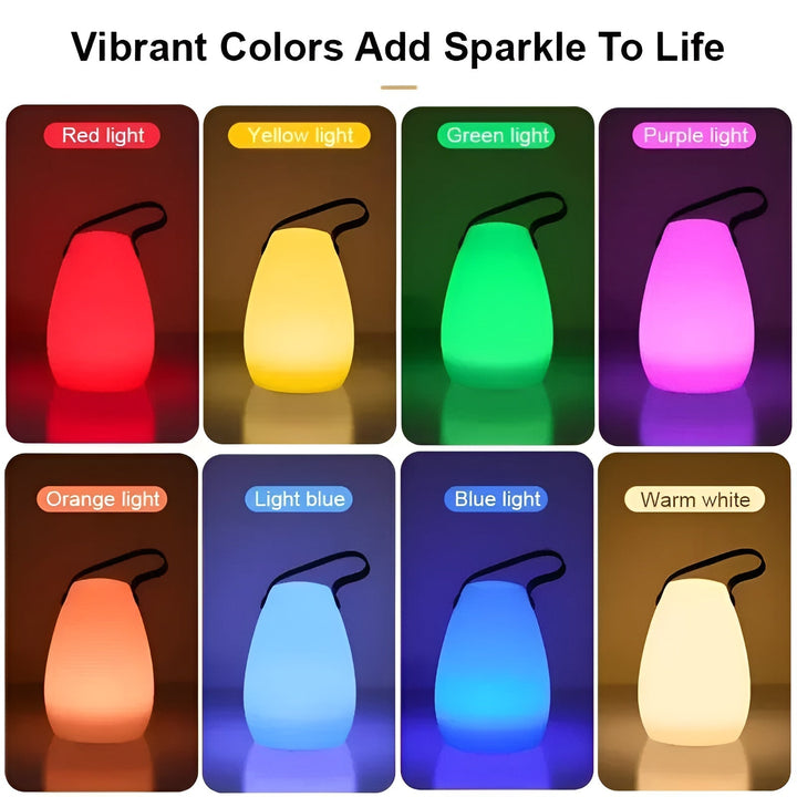 Waterproof Wireless LED Table Lamp for Indoor & Outdoor - Lumora