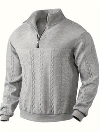 Vintage men's sweater with zipper – Victor
