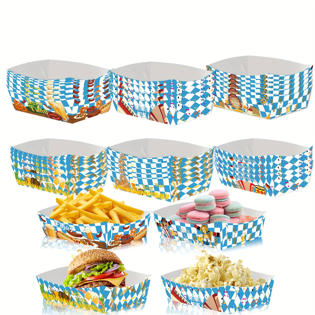 Oktoberfest Paper Snack Bowls Set (2×24 Pieces) – WiesnSnack Oktoberfest 2025