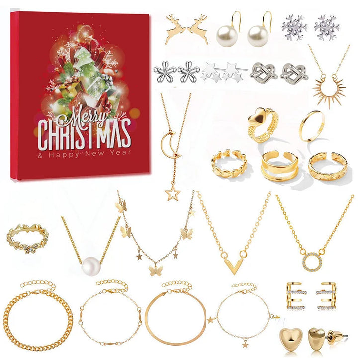 Golden/Silver Jewelry Advent Calendar – Livia