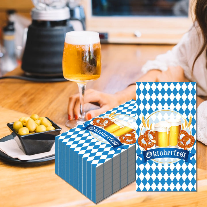 Servilletas de papel (120 piezas) – WiesnServus Oktoberfest 2025