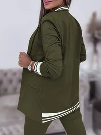 Casual Streetwear Striped Set - Sophie