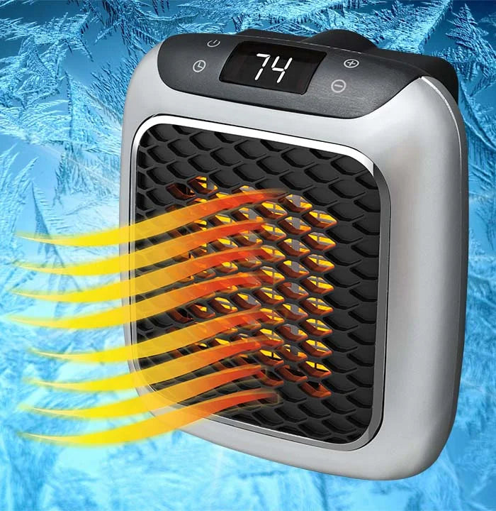 Portable energy-saving heater with rapid heating – Hulvio
