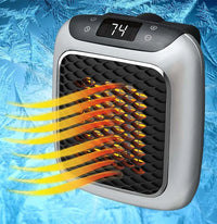 Portable energy-saving heater with rapid heating – Hulvio