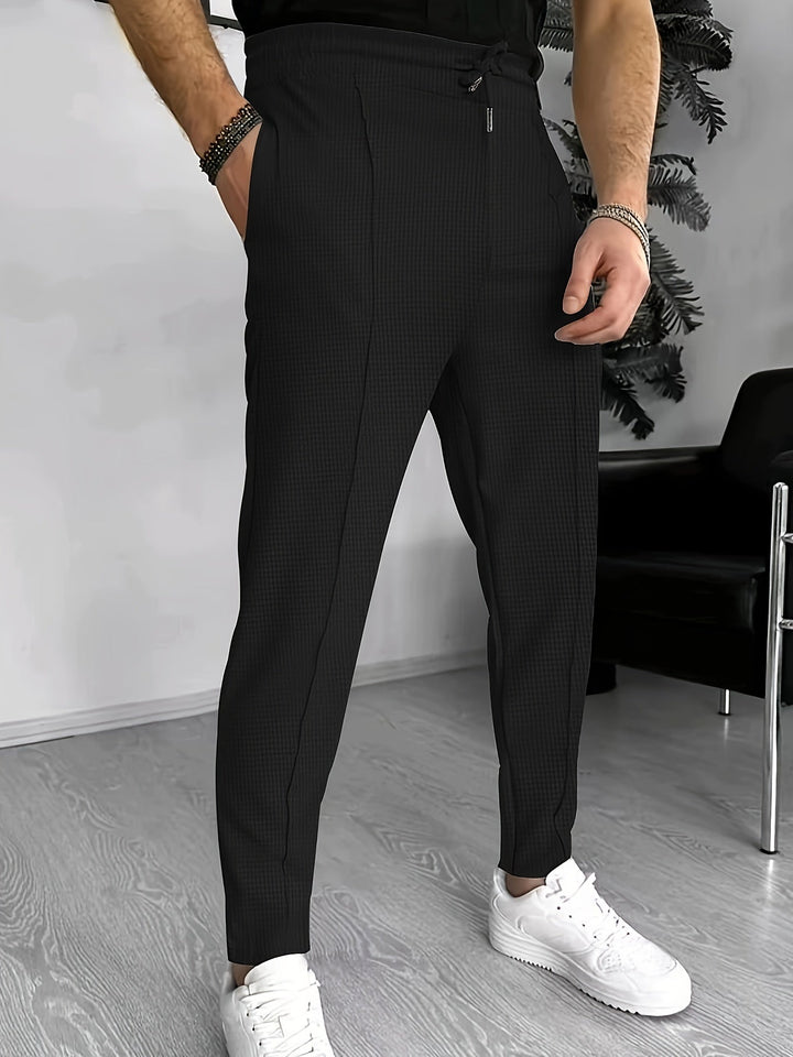 Comfortable waffle joggers for men - Finn
