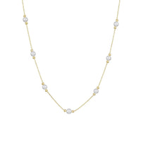 Timeless Golden Pearl Necklace – Serena
