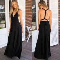 Versatile Elastic Wrap Dress - Denise