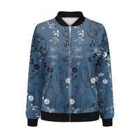 Women's summer jacket with fine floral pattern – Fiora