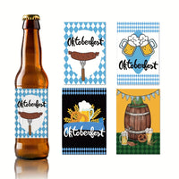 Oktoberfest Flasketiketter 3 sett (hver med 24 stk) – BierLabelSet Oktoberfest 2025