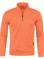 Herren Pullover mit Hals-Reißverschluss für Herbst & Winter – Matteo
