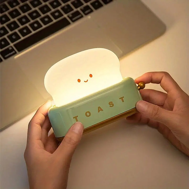 Cute Nightstand Lamp - GlowToasty
