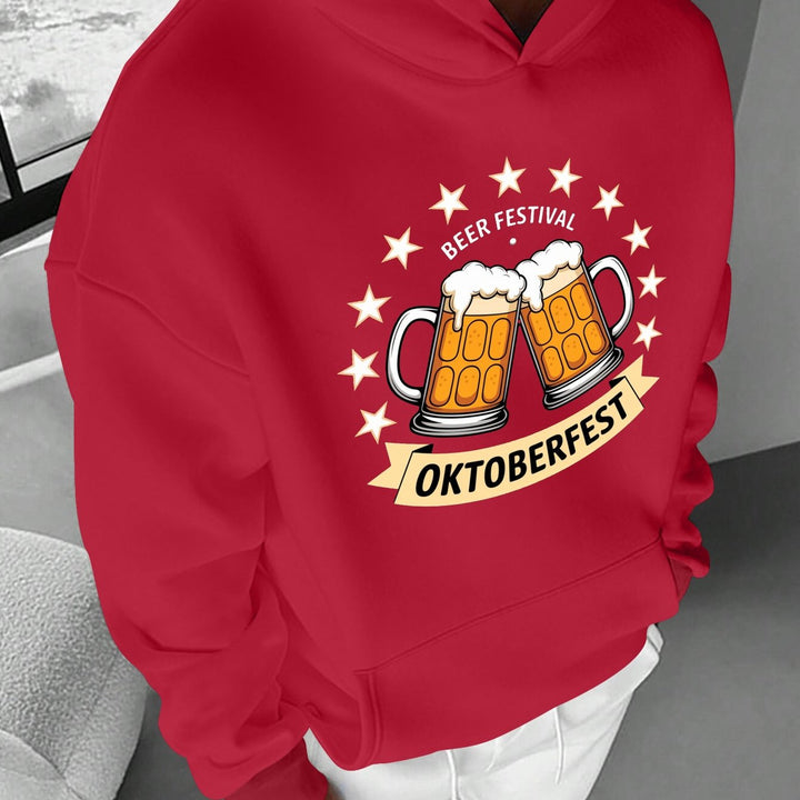 Festive Men's Hoodie – Josef Oktoberfest 2025
