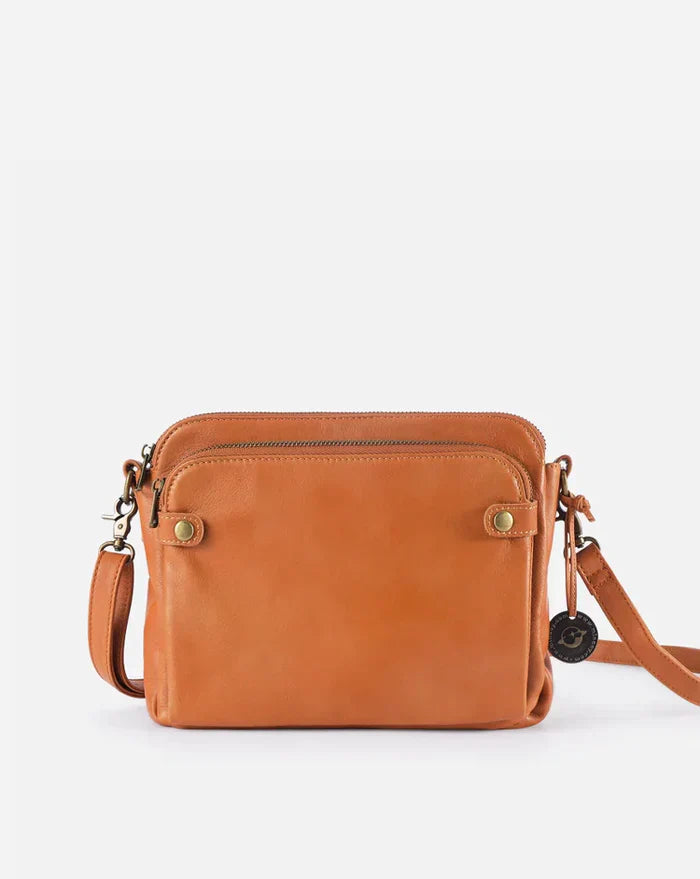 Leather Crossbody Shoulder Bag - PremierSatchel