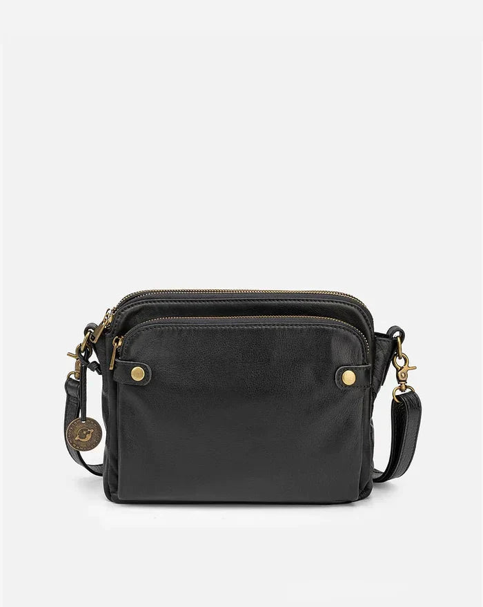 Leather Crossbody Shoulder Bag - PremierSatchel