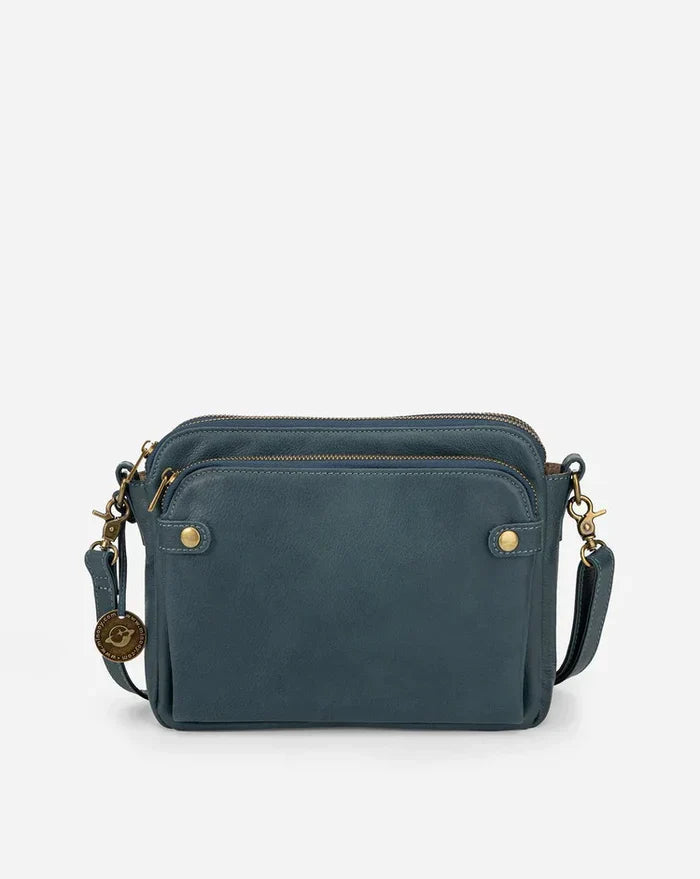 Leather Crossbody Shoulder Bag - PremierSatchel
