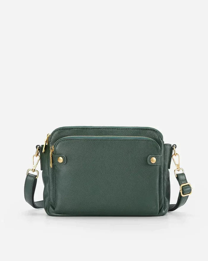 Leather Crossbody Shoulder Bag - PremierSatchel
