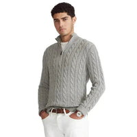 Behagelig herre half-zip pullover - Vincent