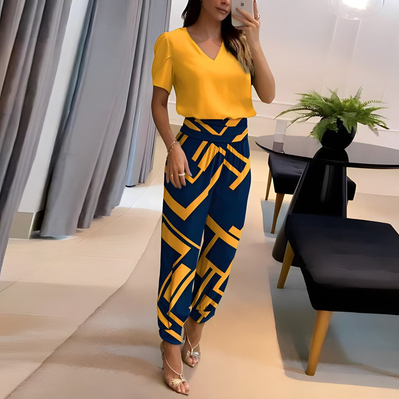 Women's set with blouse and pants – Aurora