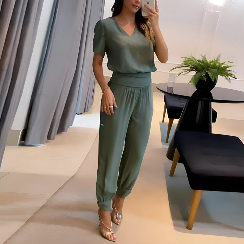 Women's set with blouse and pants – Aurora