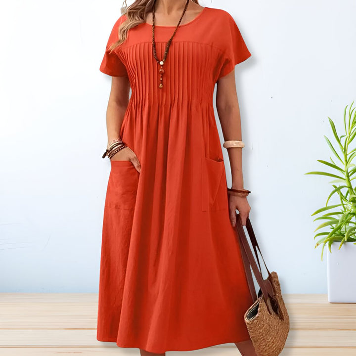 Luftig-bequemes Sommerkleid mit lockerer Passform – Tabea