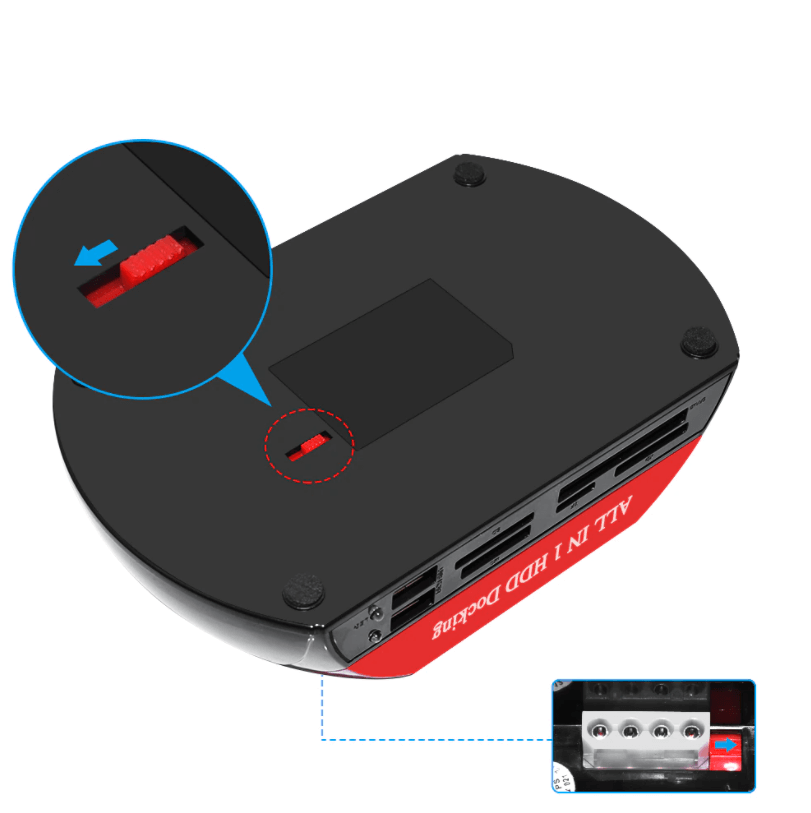 Harde Schijf Docking Station – DataLift