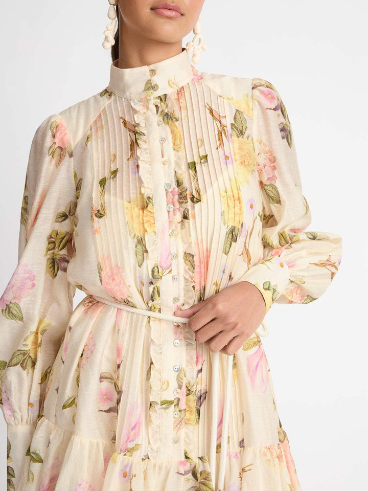 Mini Hemdkleid mit Spitzenrand – Sylvie