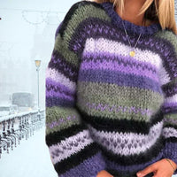 Vintage fleece winter pullover with zipper for men - Felix