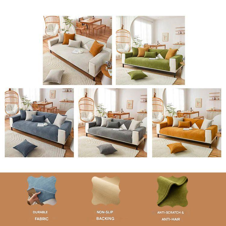 Chenille bank protector with herringbone texture – VeluraShield