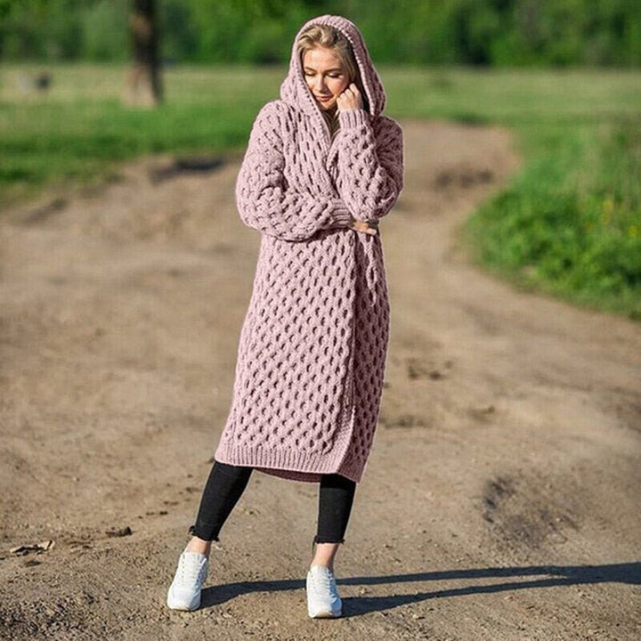 Strikket, varm og myk cardigan – Emma